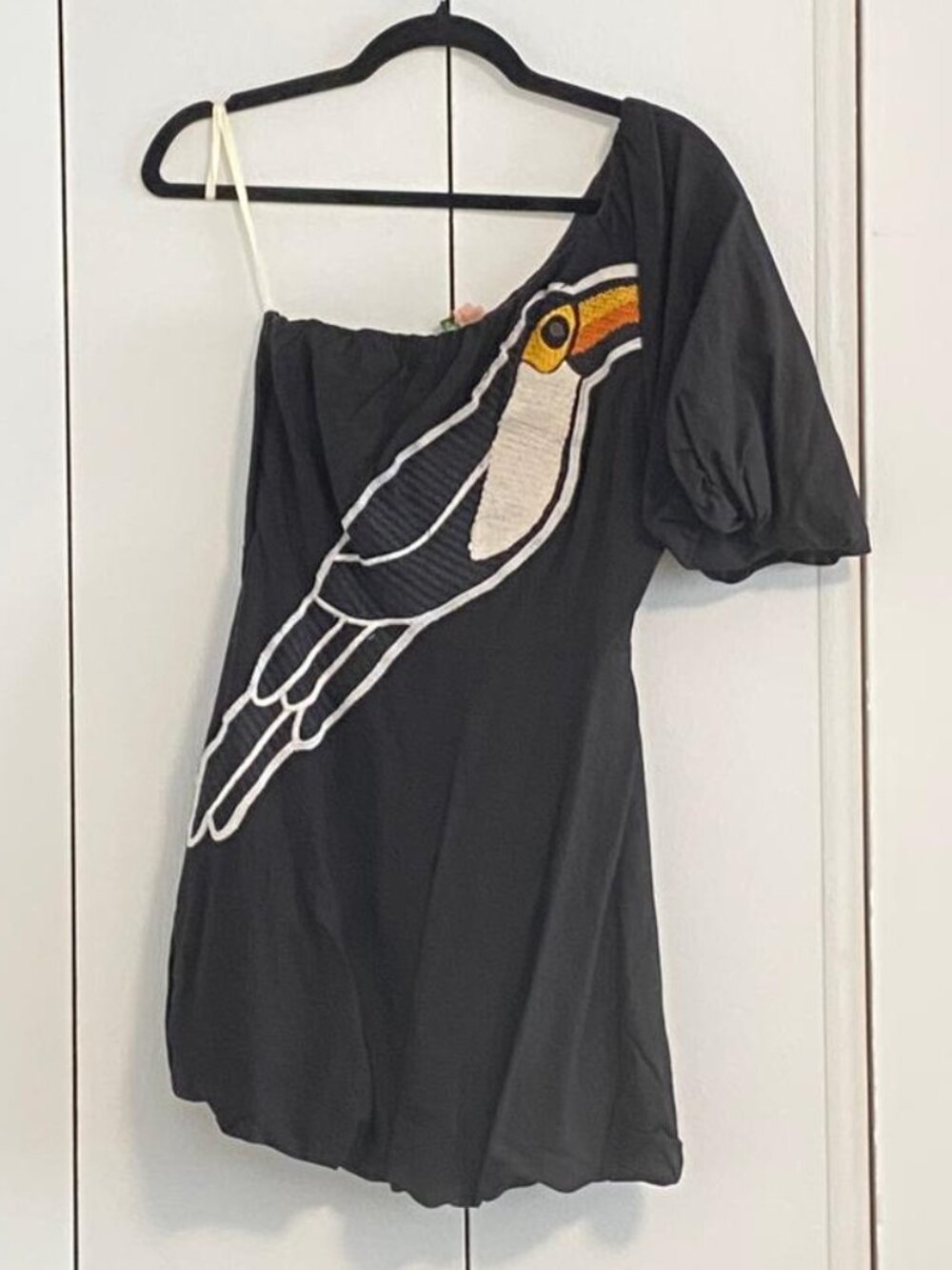 FARM Rio - Toucan One-Shoulder Romper (Never Worn)